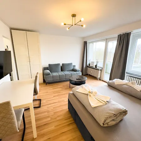 Apartment Fuer 4 Gaeste Mit Kostenlosen Parkplaetzen Und Lift Hannover Eksteriør billede